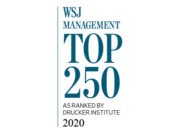Wall Street Journal’s Management Top 250 Logo