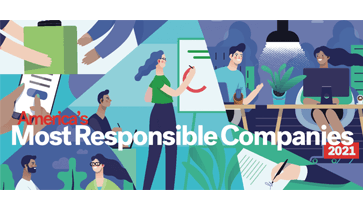 Newsweek’s America's Most Responsible Companies 2021 Logo